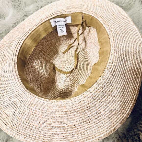 Nordstrom Women’s Natural and Tan Straw Hat main image 4